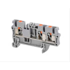 Cembre - Bloc de jonction push-in 2,5 mm² gris 3 connexions
