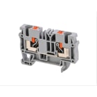 Cembre - Bloc de jonction push-in 6 mm² gris