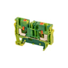 Cembre - Bloc de jonction push-in 10 mm² vert/jaune pour circuit de terre