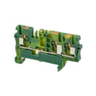 Cembre - Bloc de jonction push-in 2,5 mm² vert/jaune 3 connexions pour circuit de terre