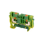 Cembre - Bloc de jonction push-in 6 mm² vert/jaune pour circuit de terre