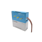 Cembre - Gaine thermo 2:1 en cassette 12,7 mm av. rétreint L 10 m marron
