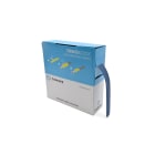 Cembre - Gaine thermo 2:1 en cassette 12,7 mm av. rétreint L 10 m bleue
