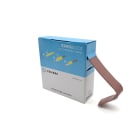 Cembre - Gaine thermo 2:1 en cassette 25,4 mm av. rétreint L 5 m marron