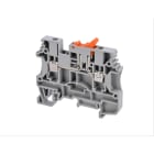 Cembre - Bloc de jonction vissé 4 mm² gris sectionnable à couteau