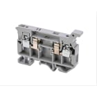 Cembre - Bloc de jonction vissé 4 mm² gris pour fusible double étage