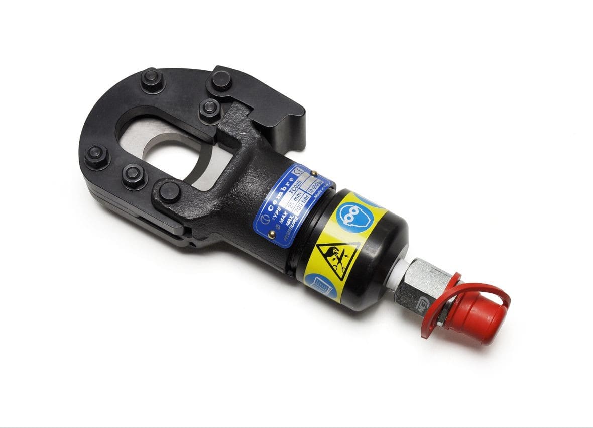Cembre - Tête hydraulique coupe-câble cuivre/aluminium/acier Diam. 25 mm maxi