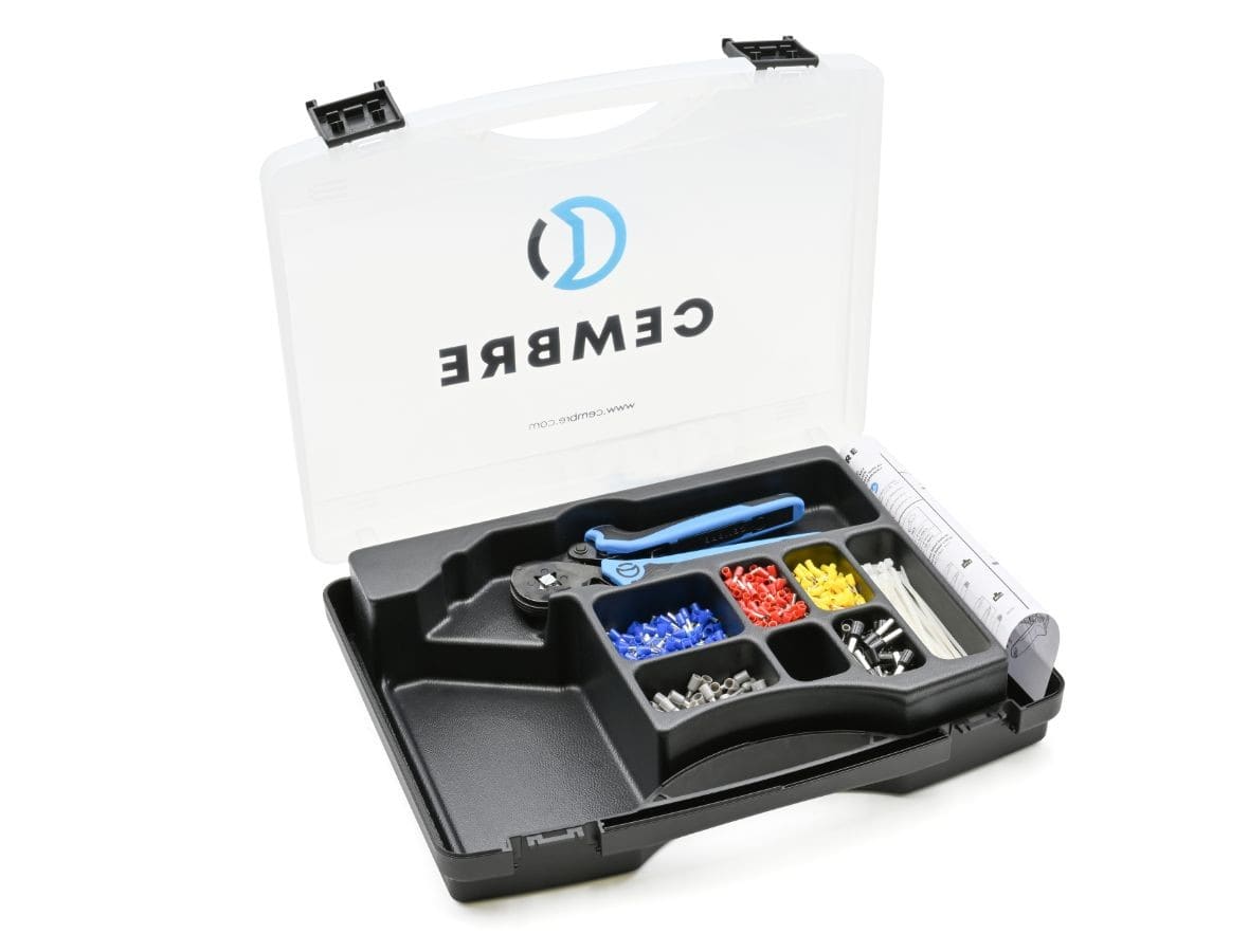 Cembre - Coffret d'embouts de câblage PKD avec pince ZKE610N
