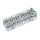 Cembre - Borne de raccordement unipolaire 2 x 35 mm² + 24 x 10 mm² clipsable sur rail