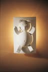 Sedap Atelier - APPLIQUE 1814 NOUNOURS PLATRE NATUREL INCANDESCENT