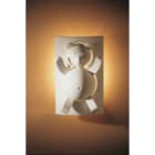 Sedap Atelier - APPLIQUE 1814 NOUNOURS PLATRE NATUREL INCANDESCENT
