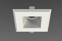 Sedap Atelier - TIQAL CARRE GU10 PLATRE NATUREL LED 2700K