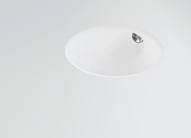 Sedap Atelier - PLAFONNIER DAG ELLIPSE LED COB IP65 3000K SPOT BLANC