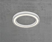 Sedap Atelier - PLAFONNIER ANNEAU-80 PLATRE NATUREL LED IRC90 2700K DIMMABLE 1-10V