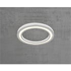 Sedap Atelier - PLAFONNIER ANNEAU-80 PLATRE NATUREL LED IRC90 2700K DIMMABLE 1-10V