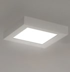 Sedap Atelier - PLAF CARRe PEINT. BLANC MAT