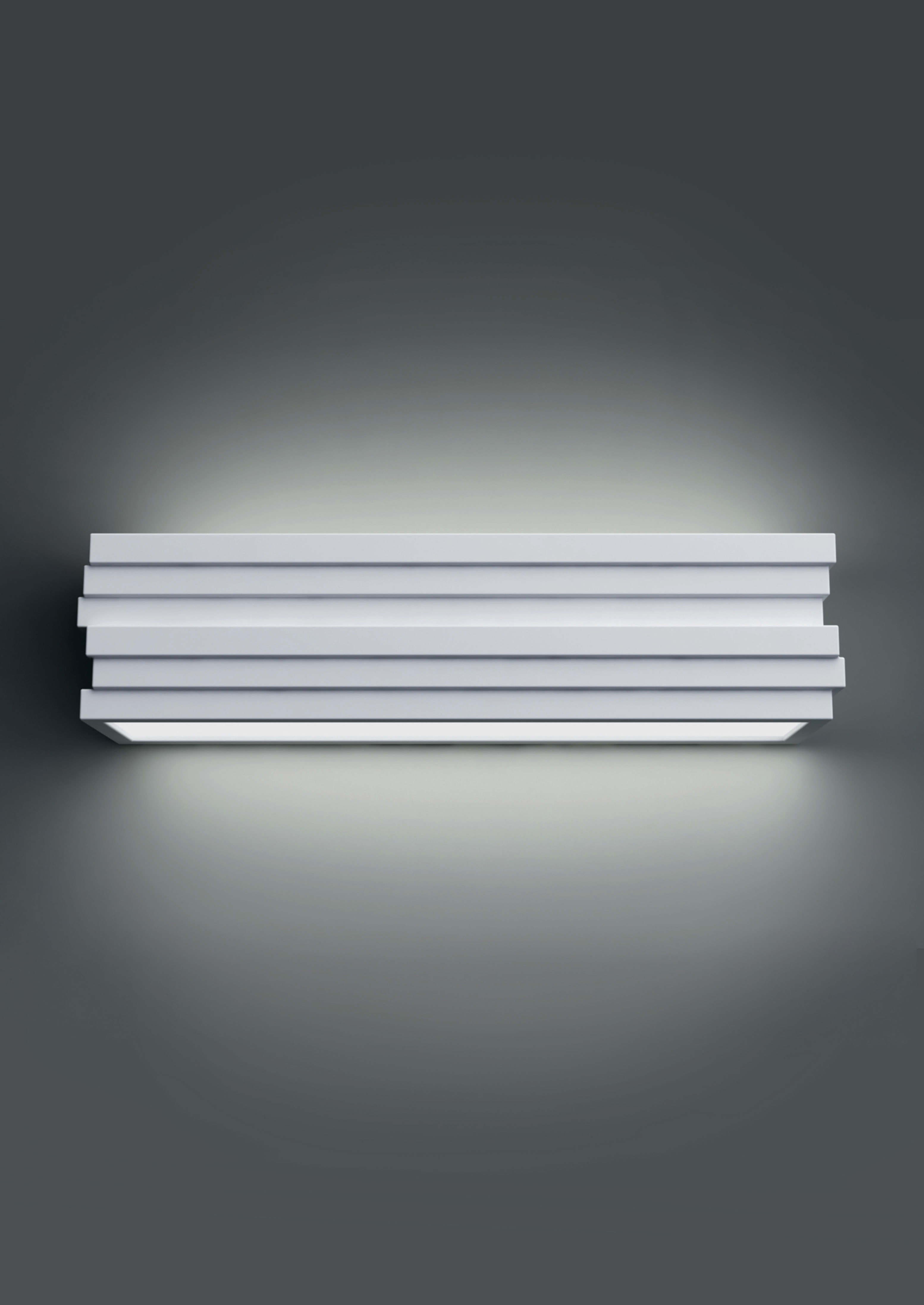 Sedap Atelier - APPLIQUE FALDA LED PEINT BLANC MAT LED IRC90 3000K DIMMABLE 1-10V