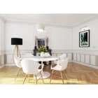 Sedap Atelier - SUSPENSION RUCHE LED GM PEINT BLANC MAT DIMMABLE DALI