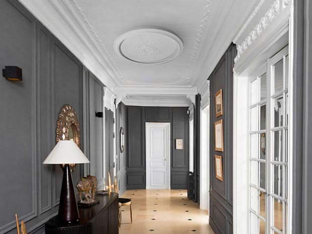 Sedap Atelier - PLAFONNIER COUPOLE-100 RIVOLI PLATRE NATUREL 3000K DIMMABLE DALI