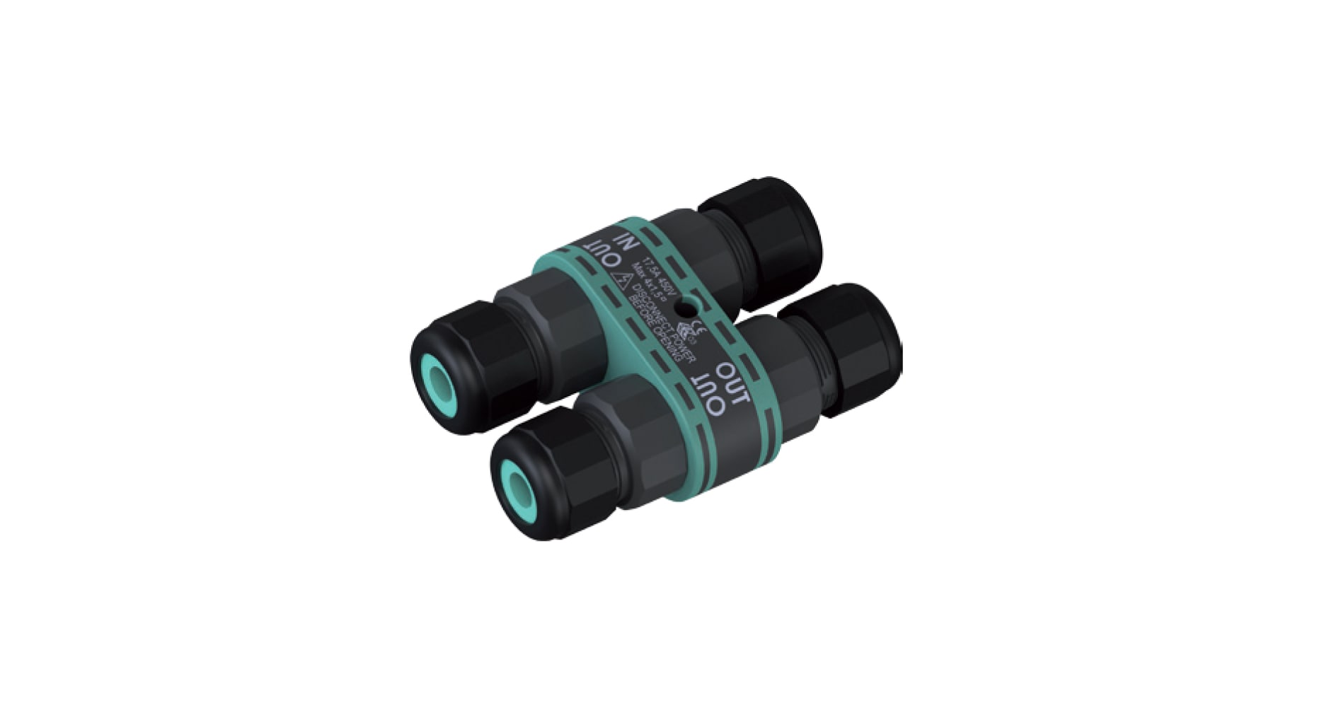 Targetti - MULTIPLE CONNECTOR IP68 4 POLES