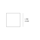 Targetti - KEPLERO MINI INST SLEEVE SQUAR FLU FINIS