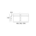 Targetti - LIN PRJ ACC HIDING PLATE ANTIGLARE L600