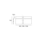 Targetti - LIN PRJ ACC HIDING PLATE ANTIGLARE L1200