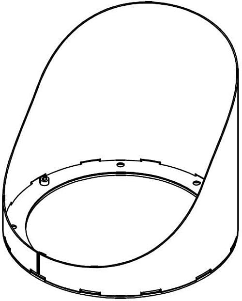 Targetti - PYROS ASYMMETRIC SCREEN