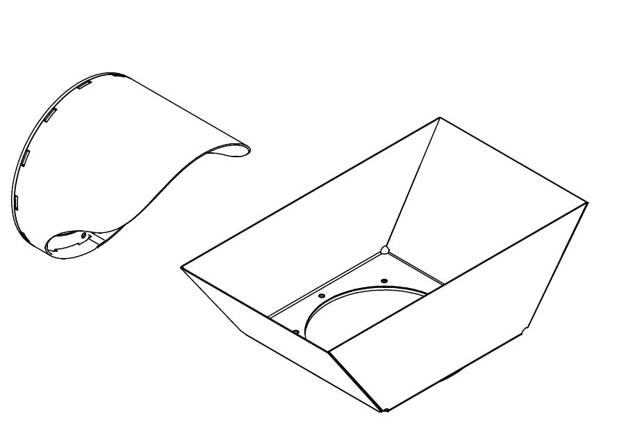 Targetti - NANO PYROS ASYMMETRIC SCREEN