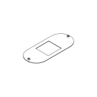 Targetti - STILO WALL-CEILING FRAME LOUVRE FERRITE