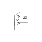 Targetti - STILO WALL ACC CORNER BRACKET FERRITE