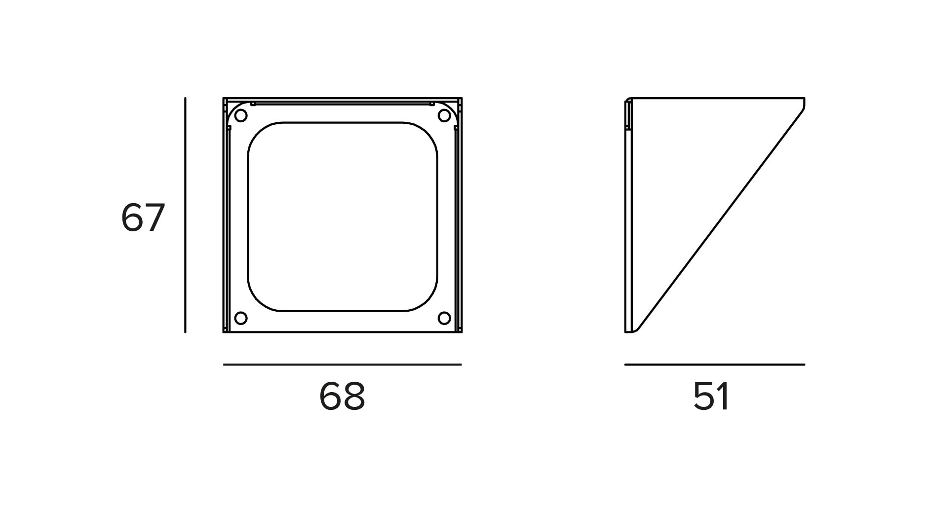 Targetti - ASYMMETRIC SCREEN S