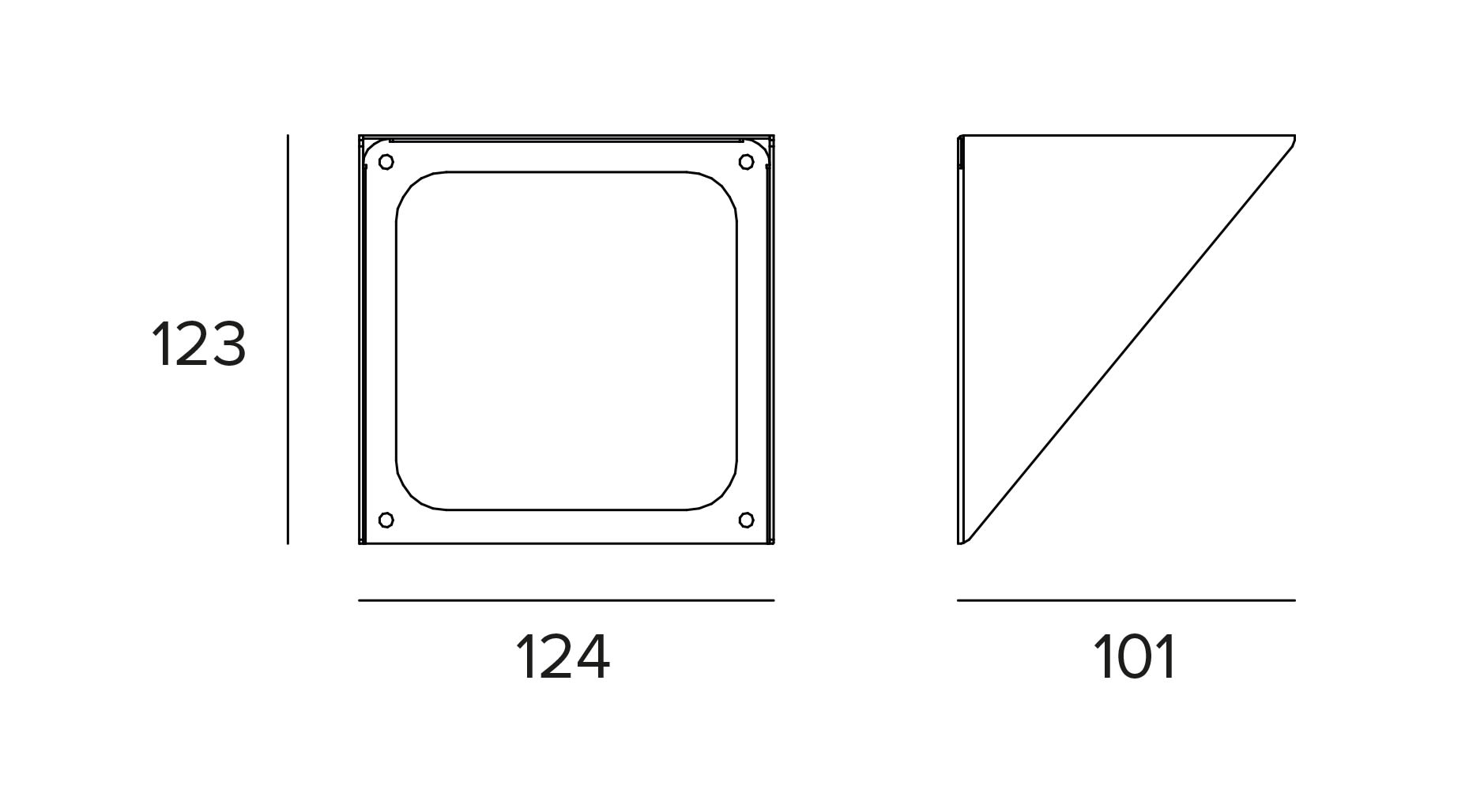 Targetti - ASYMMETRIC SCREEN DART MEDIUM