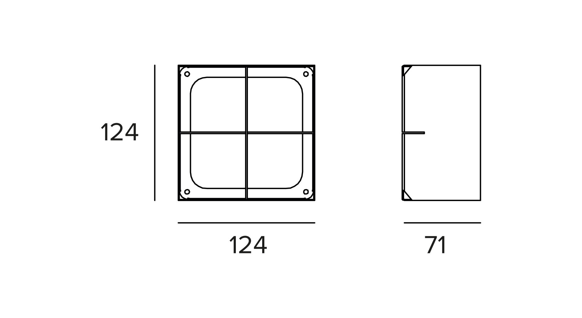 Targetti - ANTI GLARE GRID M