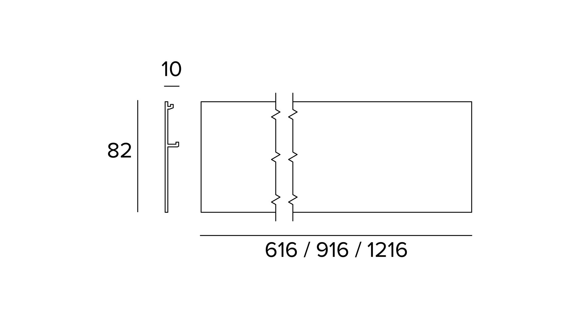Targetti - JEDI PRJ ACC COVER FOR CEILING INST L600