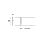 Targetti - JEDI PRJ ACC COVER FOR CEILING INST L600