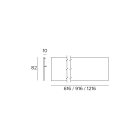 Targetti - JEDI PRJ ACC COVER FOR CEILING INST L600