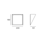 Targetti - DART MAXI ASYMMETRIC SCREEN B
