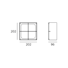 Targetti - DART MAXI ANTI GLARE GRID B