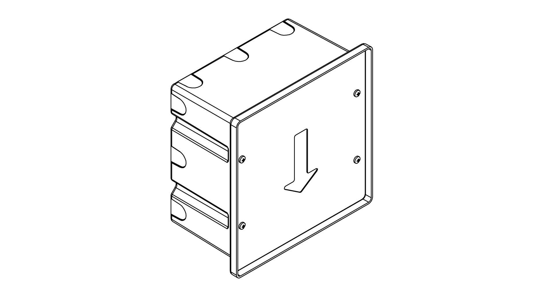 Targetti - ZEDGE PRO INSTALLATION BOX