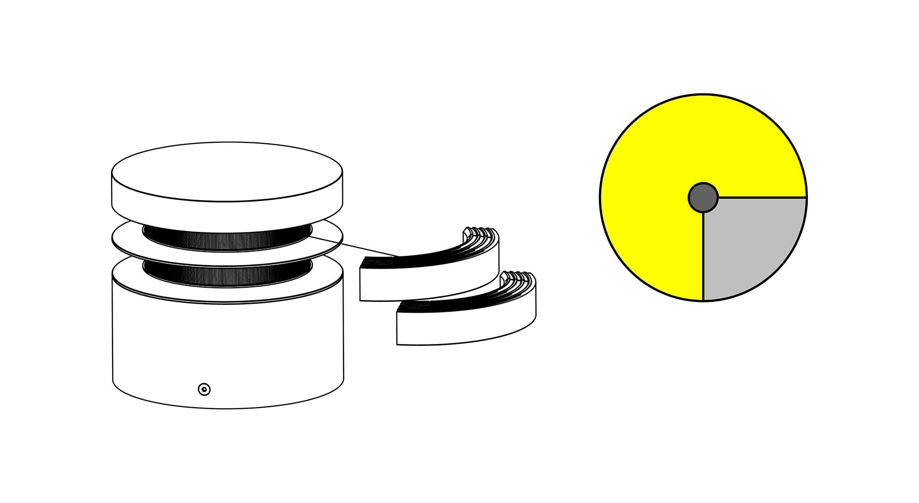 Targetti - FEBO EVO SHUTTER KIT 120 - 60 ADJ
