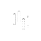 Targetti - ZEDGE PRO BOLLARD ANCHORAGE UNIT