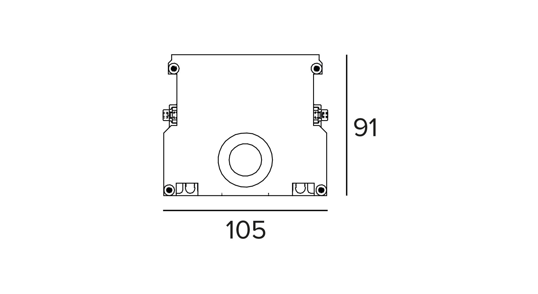 Targetti - JEDI LIN PRJ ACC INSERTION BOX L600