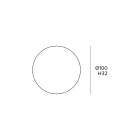 Targetti - CEILING MOUNTING ADAPTER EL GRE