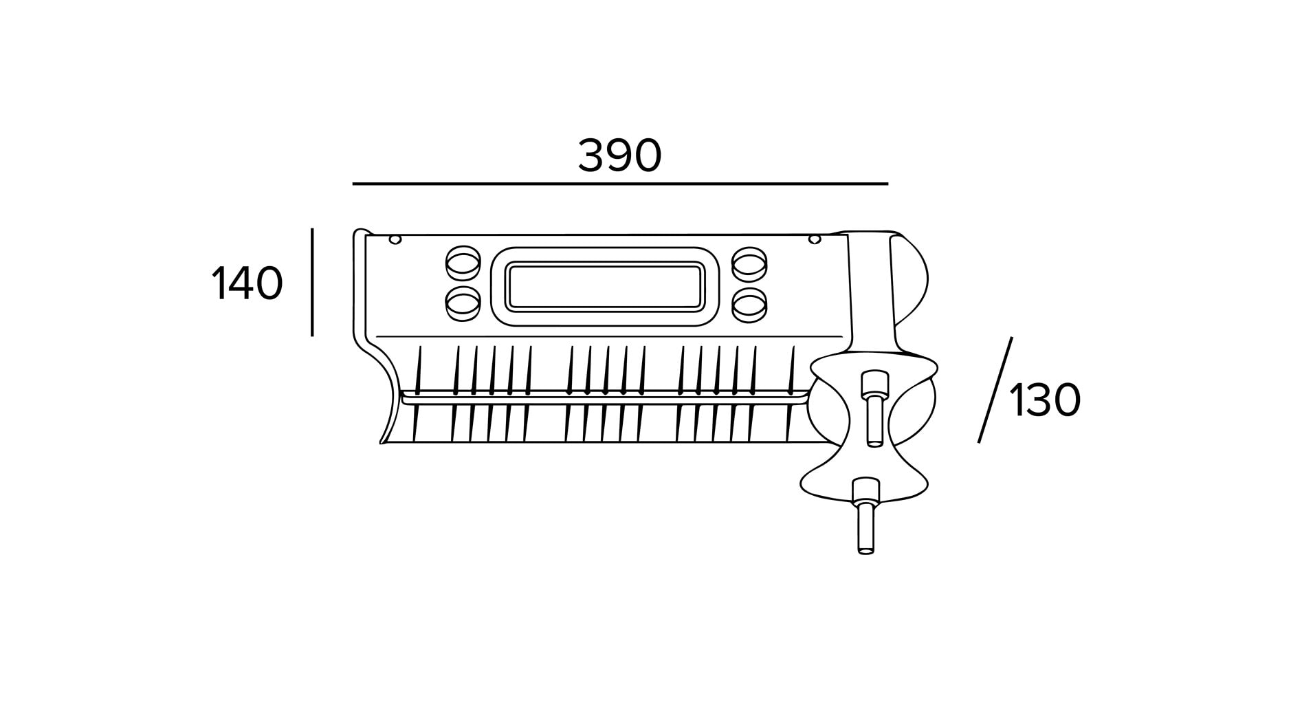 Targetti - ACC DRIVER MOUNTING BOX CONCRETE