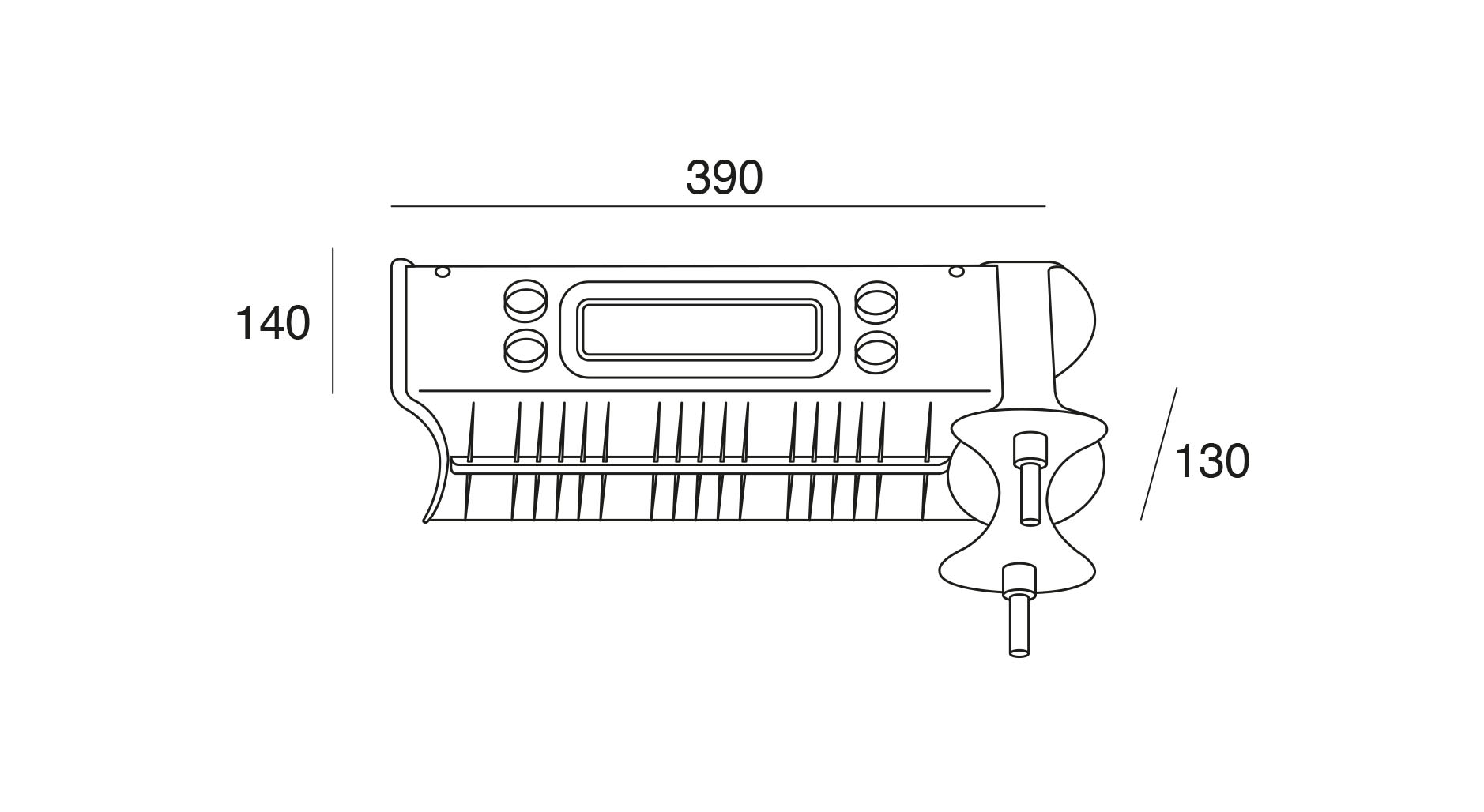 Targetti - ACC DRIVER MOUNTING BOX CONCRETE