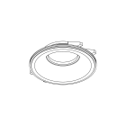 Targetti - CCTLed KRIPTON PLASTER ROUND RING ACCESS