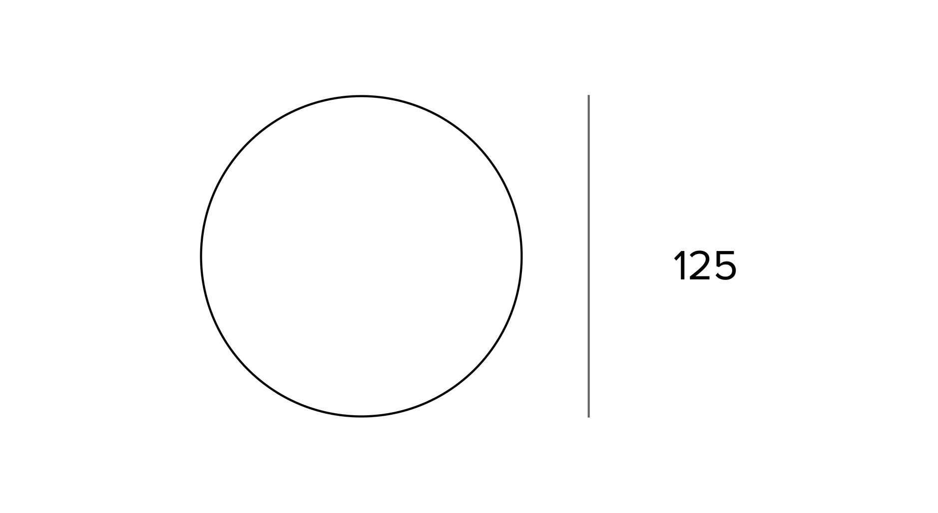 Targetti - CCT ARC MINI RING ROUND BLACK