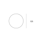 Targetti - CCT ARC MINI RING ROUND PINHOLE FIX BLAC