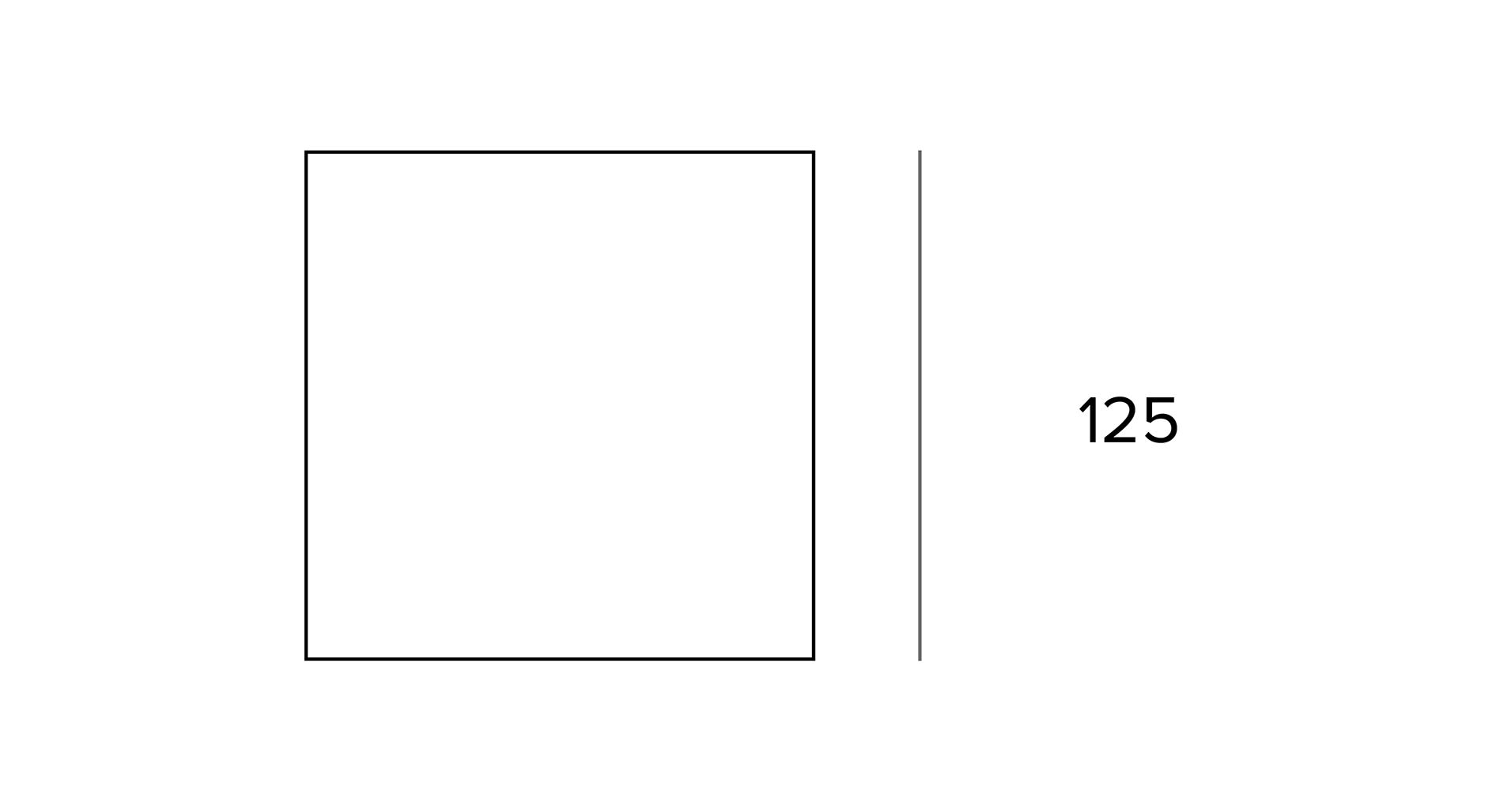 Targetti - CCT ARC MINI RING SQUARE ADJ BLACK